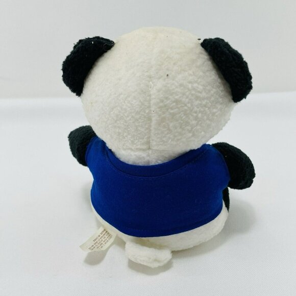 Vintage Logo Bear Lsp Panda Plush Toy Buckle Up Driving Safety Driver Warning - Picture 4 of 10